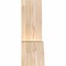 Ekena Millwork Portland Smooth Timber Gable Bracket, Douglas Fir, 36"W x 10"H x 3 1/2"D x 3 1/2"F, 7/12 Pitch GBW036X10X0404POR00SDF - alternate 3